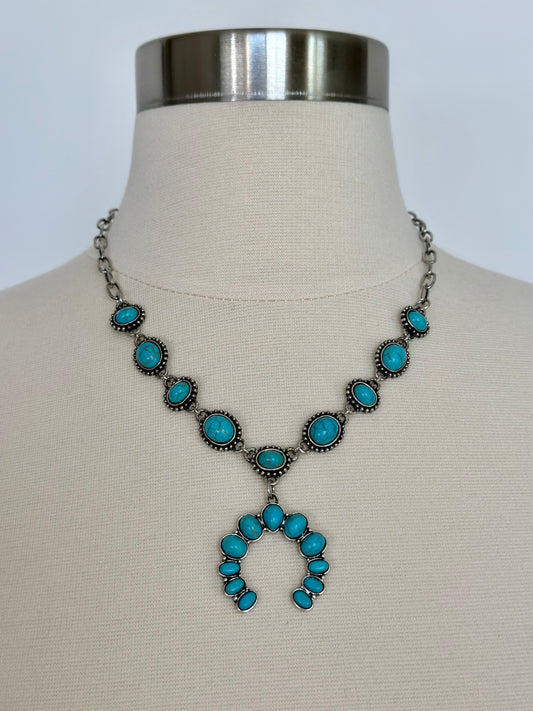 Turquoise Rocky Necklace