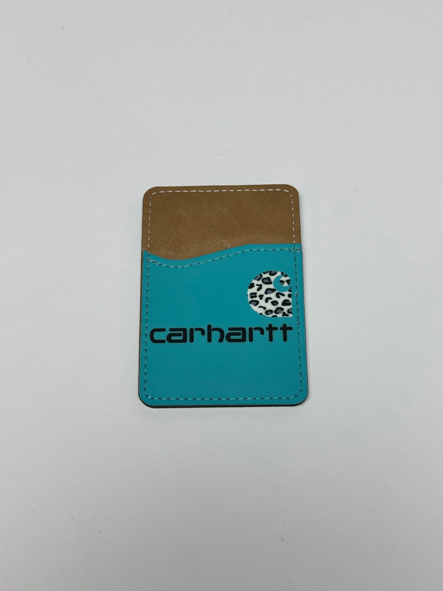 TURQUOISE CARHARTT CARD HOLDER